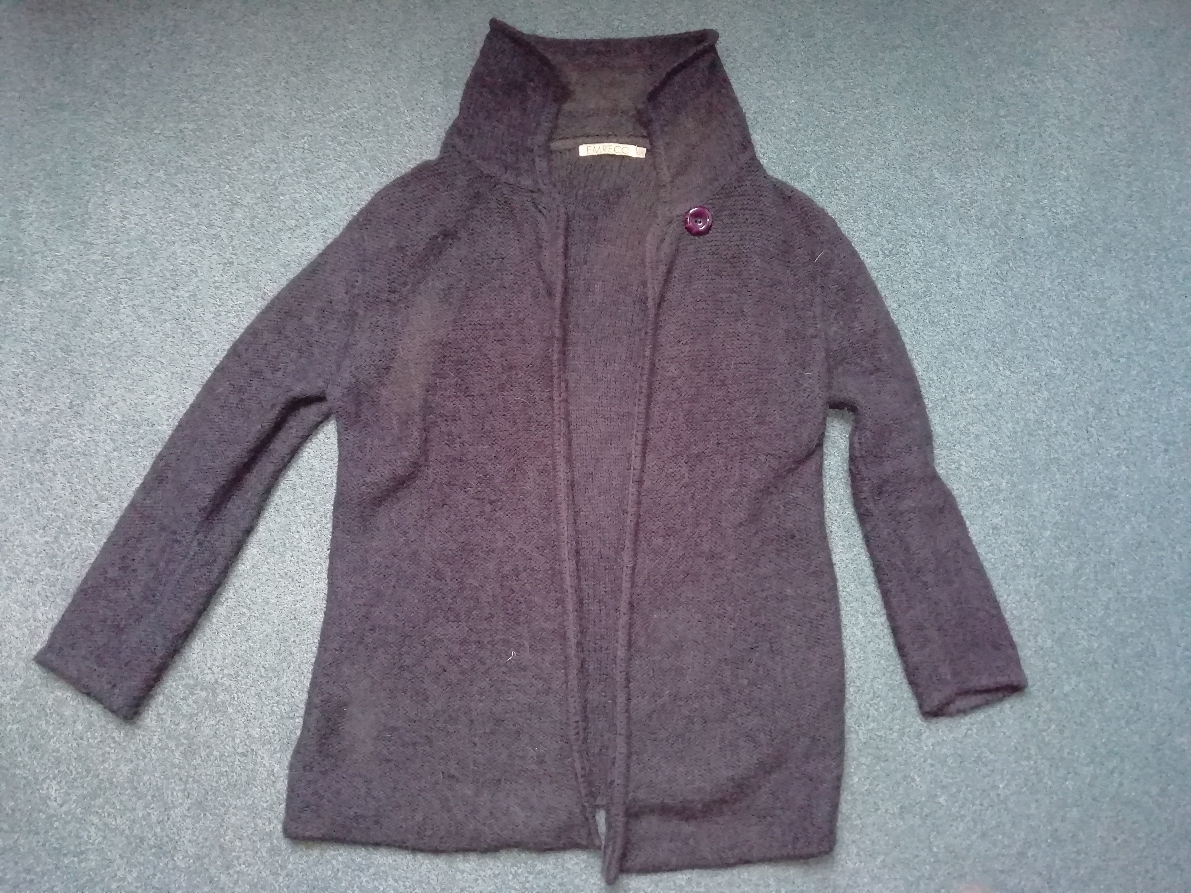 Damen Strickjacke - Emreco - Größe EU 38 UK 12 - Farbe Dunkelblau