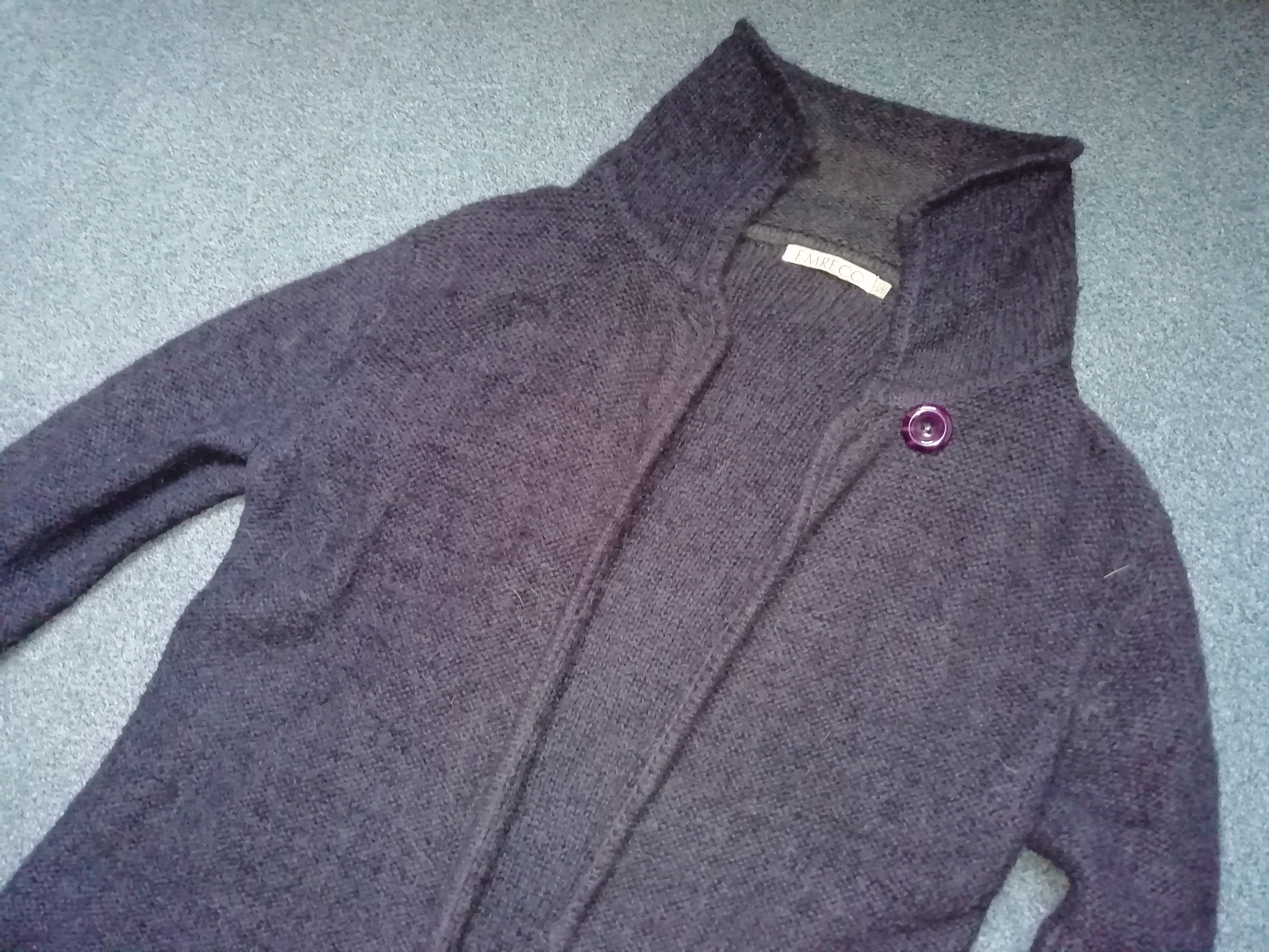 Women's Cardigan - Emreco - Size EU 38 UK 12 - Colour Dark Blue